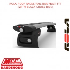 ROLA ROOF RACK SET FOR SUBARU IMPREZA - S-OCT 2000 – JUL 2007 (BLACK)